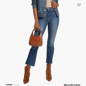 L'AGENCE Mira Ultra Highrise Micro Bootcut Crop Jean